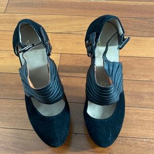 Black christian louboutin heels